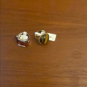 2 Fashion Rings New size 8